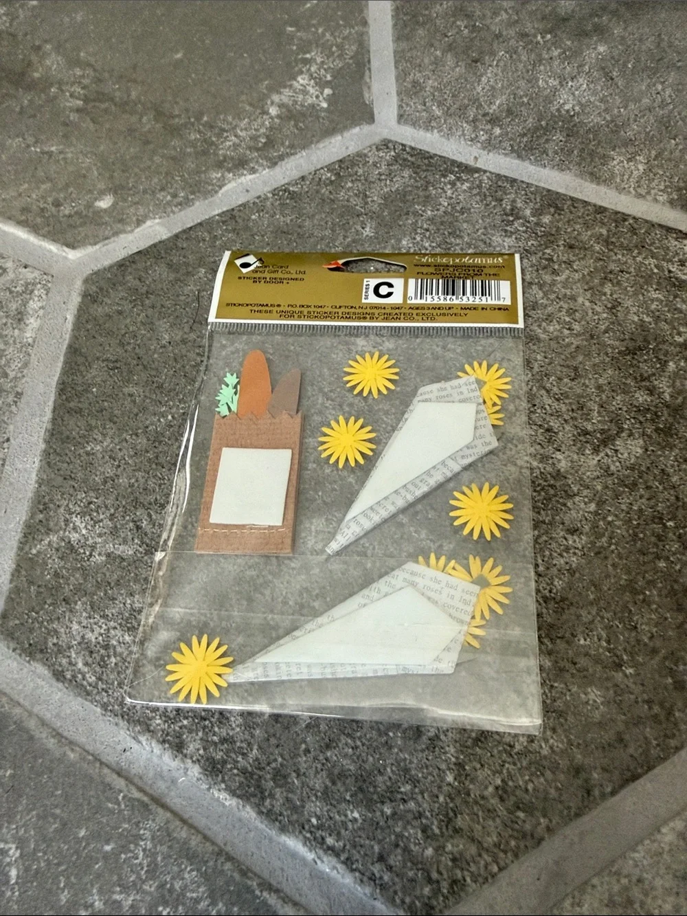 Set of 8 New in Package Sticker Sets by Jolee's Boutique